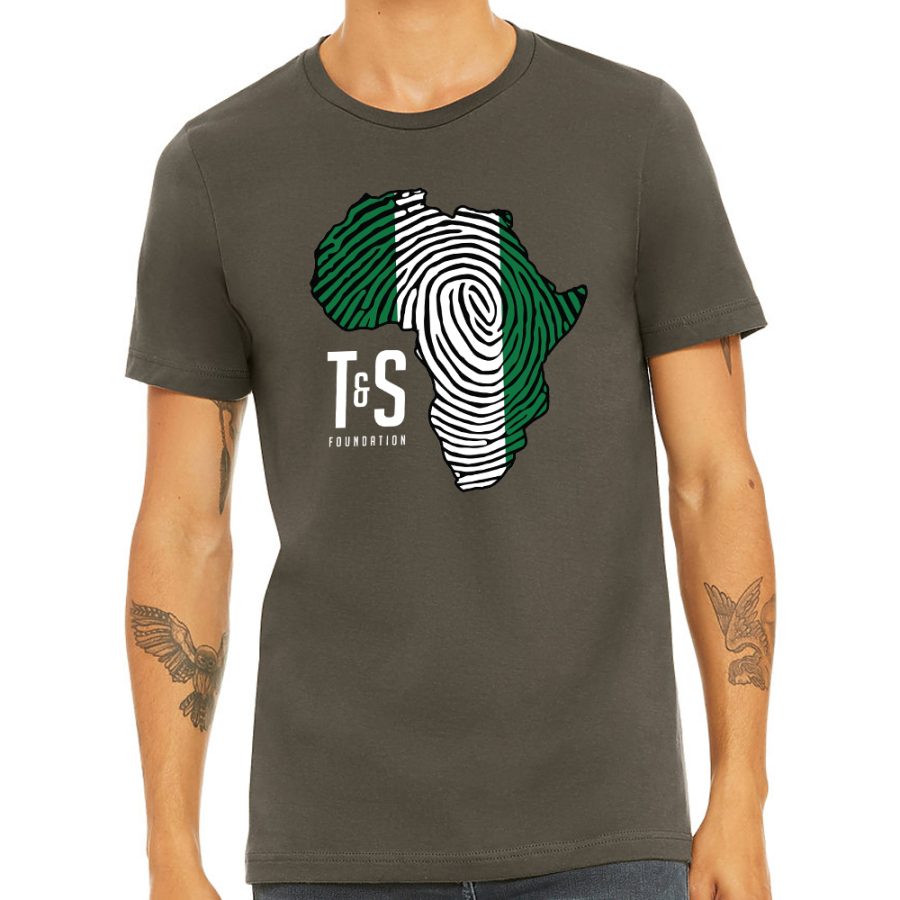 T&S Foundation – Leave Your Print (Army Green)