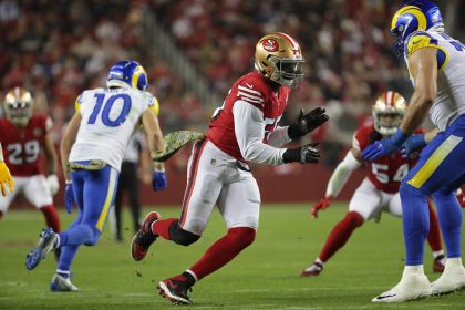 2021 San Francisco 49ers Season:
Regular Season
Los Angeles Rams vs San Francisco 49ers
Sunday, November 15, 2021
Levi’s Stadium
Santa Clara, CA

(49ers Photo)